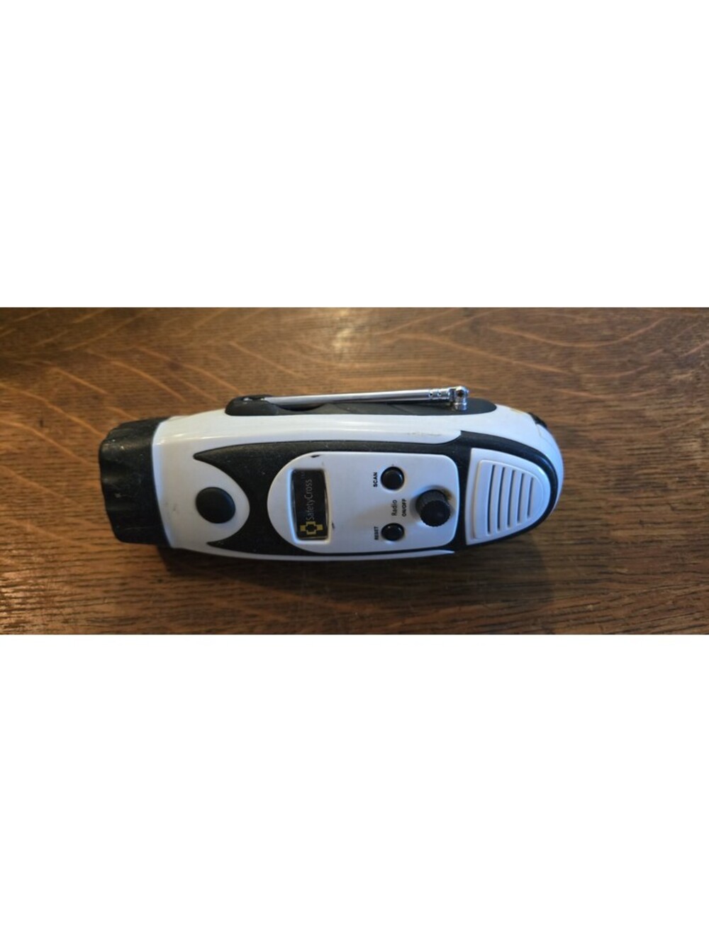Safety Cross Vintage Survival Radio & Flashlight Hand Crank Batteries. AS IS